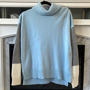 color block sweater